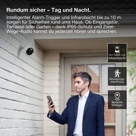 Osram SMART+ Außenkamera 4MP Weiß