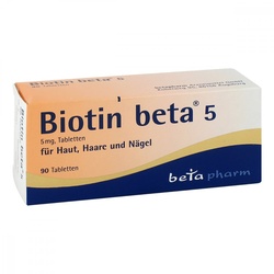 Biotin Beta 5 5mg Tabletten