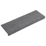 vidaXL Stufenmatte 65 x 21 cm Hellgrau