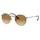Ray-Ban Round Double Bridge RB3647N 001 51-22 gold/green classic
