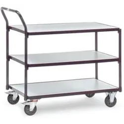 fetra ESD-Tischwagen 1850 - Tragkraft 300kg TPE-ESD-Reifen