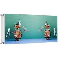 Tmk ArtDeko Heizkörperverkleidung mit Magnet Stilvolle Optik 120x60 Heizkörperabdeckung,