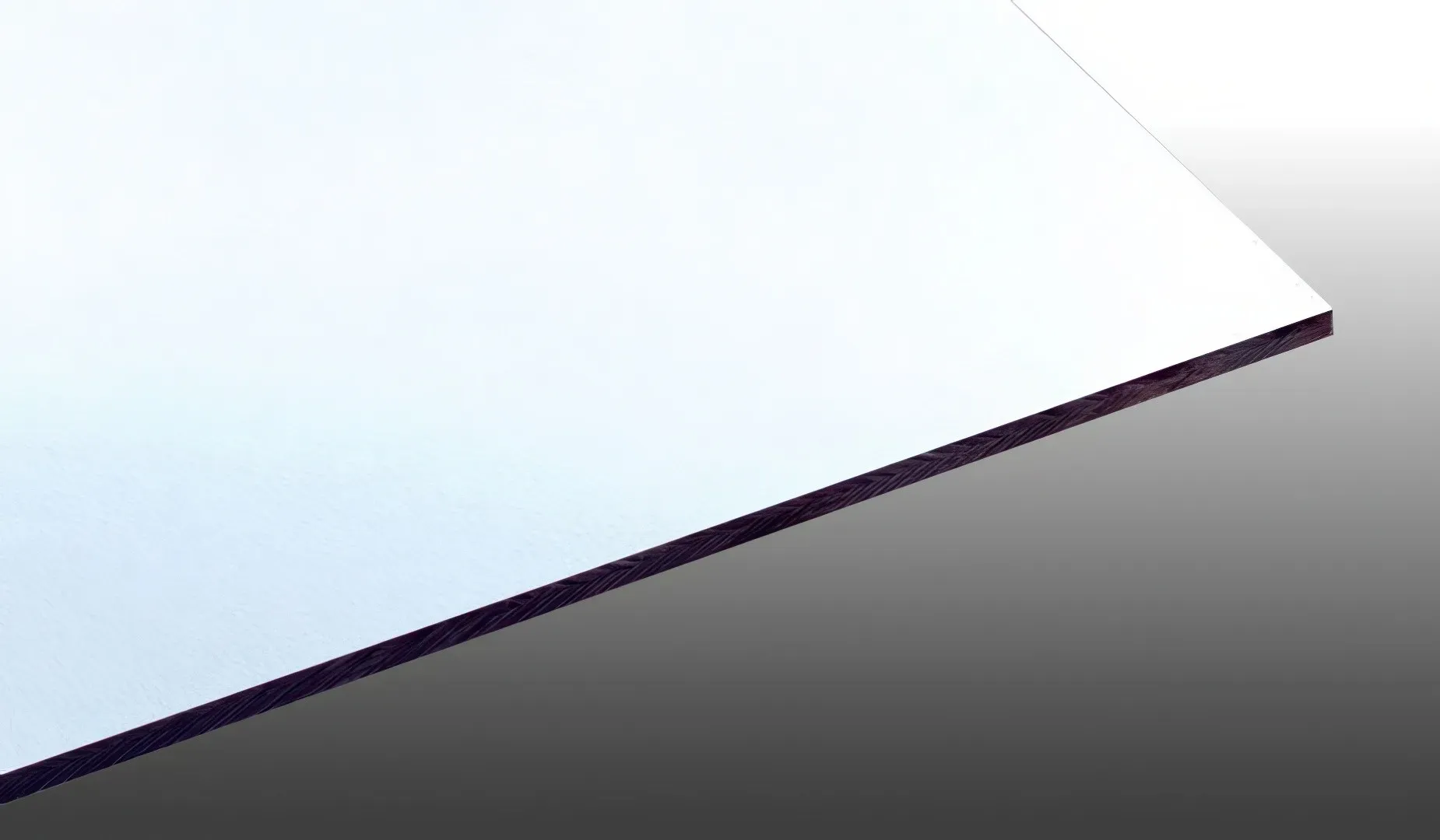 HPL Platte, 8 mm - Weiße 1300 x 2800 mm Schichtstoffplatte – robuste Vollkernplatte – ideale Verbundplatte für Verkleidungen im Außenbereich