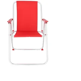 Wellhome Strandstuhl Klappbar Rot