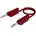 HIRSCHMANN TEST MEASUREMENT CO MLN 50/1 Messleitung 0 50 m Rot 1 St