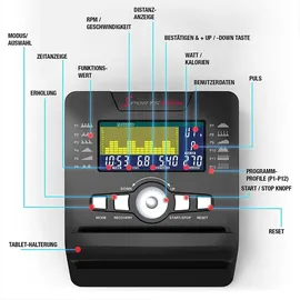 Sportstech ES600 schwarz