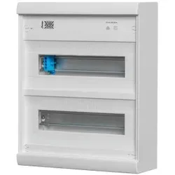 ABN A24A AMIGO Kleinverteiler 2-reihig AP ohne Tür BxHxT: 300x370x106mm