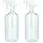 mikken Sprühflaschen 1000 ml 2er Set Kunststoff PET für Reinigungsmittel/Pflanzen
