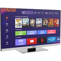 Selfsat SMART LED TV 1255 (55cm/22) rahmenloser TV inkl.