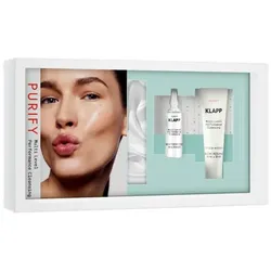 Klapp Multi Level Performance Cleansing Triple Action Discovery Set = Skin Perfection BHA Toner 5 ml + Glow Peeling AHA+BHA 5 ml + Haarband Augencreme 3 ct Damen