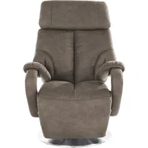 sit&more TV-Sessel SIT & MORE "Invito", grau (taupe), B:80cm H:113cm T:80cm, Luxus-Kunstleder;NaturLEDER (echtes Rindsleder);Luxus-Microfaser (100% Polyester), Sessel, Fernsehsessel, in Größe M, wahlweise mit Motor und Aufstehhilfe