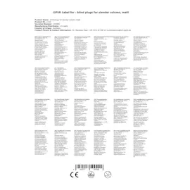 ich-zapfe Blindstopfen für Schanksäule, matt