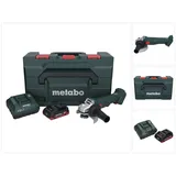 Metabo W 18 L 9-125 Akku Winkelschleifer 18 V 125 mm + 1x Akku 4,0 Ah + Ladegerät + metaBOX