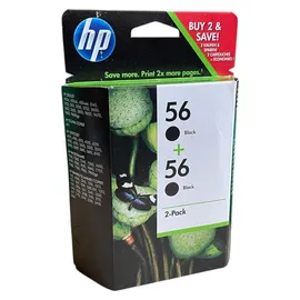 HP 56 schwarz 2er-Pack C9502AE