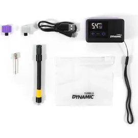 Dynamic Bike Care Turblo Akku-Luftpumpe Mini-Kompressor schwarz