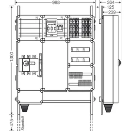 Hensel Ladeverteiler Mi EV (11 kW) - 6101