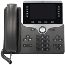 Cisco IP Phone 8841 Telefon, Schwarz, Silber
