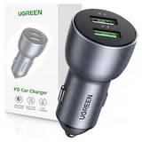 UGREEN KFZ-Ladegerät 2x USB 36W Quick Charge grau