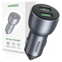 UGREEN KFZ-Ladegerät 2x USB 36W Quick Charge grau