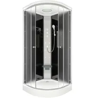 AcquaVapore Duschkabine Fertigdusche Dusche Komplettkabine D10-23M1 100x100 cm -