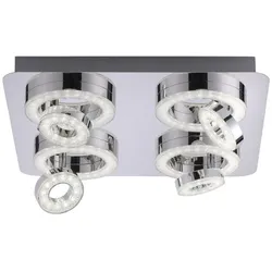 LED-Deckenleuchte, Smart-Home, Lichtfarbsteuerung, Farbwechsel, dimmbar
