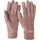 Stylebreaker Einfarbige Touchscreen Fleecehandschuhe Braun 10