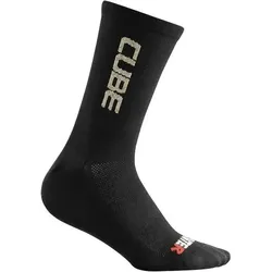 Cube Socken High Cut VERTEX Schwarz Modell 2024