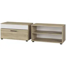 Vicco Berno 70,8 x 38,9 x 35,3 cm Sonoma Eiche / Weiß