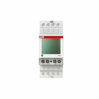 ABB DW2 Wochenzeitschaltuhr 2 Kanäle Bluetooth-Schnittstelle 2CSM222521R10...