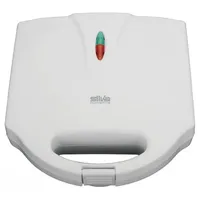 Silva Homeline ST 7101 Sandwichmaker, 750W, weiß