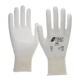 AS Arbeitsschutz NITRAS Schnittschutzhandschuhe, weiß 9