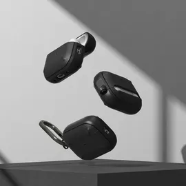 Ringke Onyx Airpods Pro 2 Hülle, Gepanzerte Abdeckung Für Kopfhörer, Schwarz - Schwarz