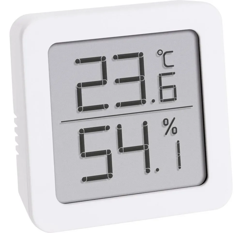 Preisvergleich Produktbild TFA Dostmann Hygrometer TFA Dostmann Thermo-/Hygrometer Weiß