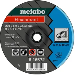 Metabo Flexiamant Stahl Schruppscheibe, gekröpfte Ausführung - 616730000