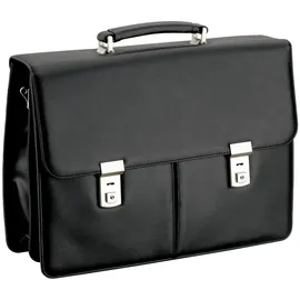 d & n D&N Business Line Aktentasche, 42 cm, 20L, Schwarz