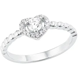 Amor Ring silber 925, rhodiniert in Silber | Gr.: 16-dot-5