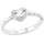 Amor Ring silber 925, rhodiniert in Silber | Gr.: 16-dot-5