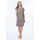 GOLDNER Abendkleid Spitzenkleid Braun 46