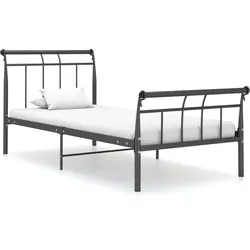 Bettgestell Schwarz Metall 90x200 cm
