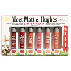 theBalm Meet Matte Hughes Mini Kit San Francisco Lippenfarbe SAN FRANCISCO 