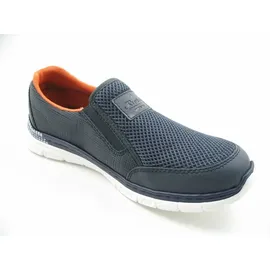 Rieker Slip-Ons Blau Herren 43