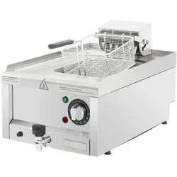 Buffalo 600 Series Einzeltank-Elektrofritteuse 8Ltr