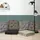 Beautissu Sitzkissen 50 x 50 x 10 cm Taupe 1 St.