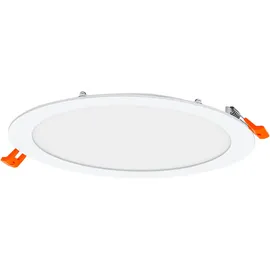 LEDVANCE Smart+ WiFi LED-Einbauleuchte Downlight Slim TW Weiß Ø 22,5 cm