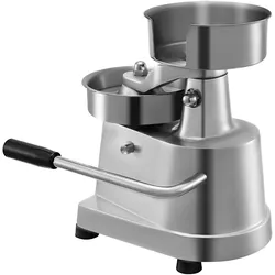 VEVOR Burgerpresse Edelstahl mit Durchmesser von 150 mm Burger Patti Presse Burger ehemalige wirtschaftliche Hamburger Presse einfach zu bedienen und