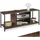 Tectake Denver TV-Regal 120 x 40 x 50,5 cm Rostfarben/Holzwerkstoff