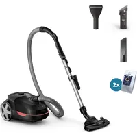 Philips XD5123/10 beutellos schwarz