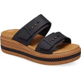 Crocs Brooklyn Woven Buckle Herren Schwarz 40