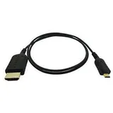 ATOMOS HDMI-Kabel HDMI (Typ A) - micro HDMI (Typ D) 0,80 m Schwarz