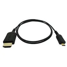 ATOMOS HDMI-Kabel HDMI (Typ A) - micro HDMI (Typ D) 0,80 m Schwarz